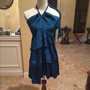 Christopher Deane Navy Cocktail Dress